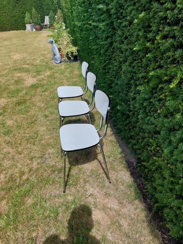 3 vintage formica stoelen PRIJSVERLAGING beschikbaar voor biedingen