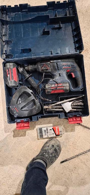 Bosch boorhamer, Doe-het-zelf en Bouw, Ophalen of Verzenden, Zo goed als nieuw
