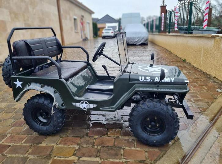 Willy Jeep 150cc 70km/u 1 Cilinder 2025 NIEUW !, Kinderen en Baby's, Speelgoed | Buiten | Accuvoertuigen, Nieuw, Ophalen of Verzenden
