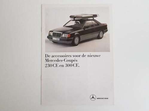 Mercedes-Benz W124 230CE | 300CE accessoire brochure - 1987, Boeken, Auto's | Folders en Tijdschriften, Mercedes, Ophalen of Verzenden