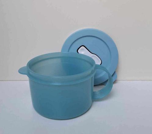 Tupperware « CrystalWave » Mok - 520 ml - Blauw - Promo, Huis en Inrichting, Keuken | Tupperware, Nieuw, Bus of Trommel, Blauw