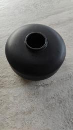 Zwarte vaas, Huis en Inrichting, Woonaccessoires | Vazen, Ophalen, Overige materialen, Gebruikt, Zwart