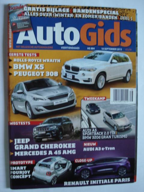 AutoGids 884 Rolls-Royce Wraith/Silver Shadow Coupé/Jeep Gra, Boeken, Auto's | Folders en Tijdschriften, Zo goed als nieuw, Algemeen