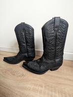 Bottes en cuir noir Sendra (taille homme 42), boots, Noir, Bottes, Enlèvement ou Envoi, Sendra