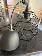 Hanglamp zwart - plafondlicht diameter 20cm, Huis en Inrichting, Lampen | Hanglampen, Ophalen, Nieuw, Metaal, Minder dan 50 cm