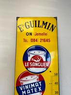 GUILMIN emaille reclamebord, Antiek en Kunst, Ophalen of Verzenden