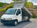Peugeot Boxer 2.8HDI turbo avec pont réglable, Auto's, Peugeot, Wit, Bedrijf, Blauw, 2 deurs