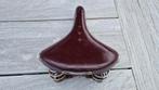 Vintage ledere Lepper fietszadel, heel goede staat, Gebruikt, Oldtimer, Lepper, Ophalen of Verzenden