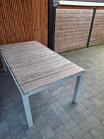 Tuin tafel uittrekbaar 200x110 tot 300x110, Tuin en Terras, Ophalen, Gebruikt, Aluminium