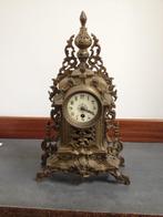 antieke koperen mantelklok, Ophalen of Verzenden