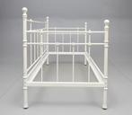 Wit bedframe – IKEA TROMSNES (90x200 cm), Ophalen, Eenpersoons, Wit