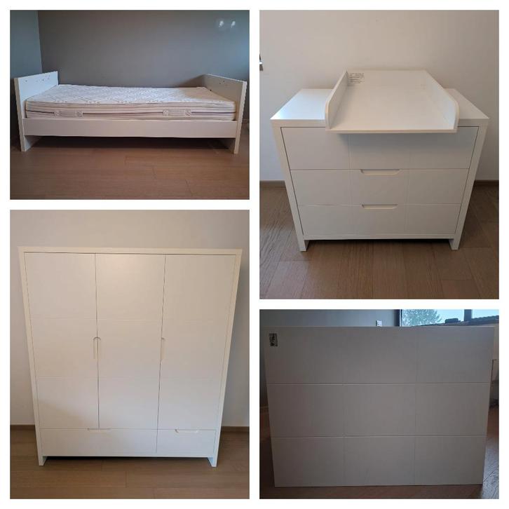 Chambre junior Childwood Quadro white, Enfants & Bébés, Chambre d'enfant | Chambres d'enfant complètes, Utilisé, Garçon ou Fille