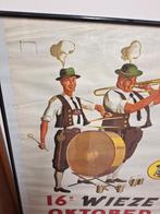 Affiche Wieze Oktoberfeesten 1971 Raymond Van Doren, Verzamelen, Ophalen of Verzenden, Gebruikt, Reclamebord