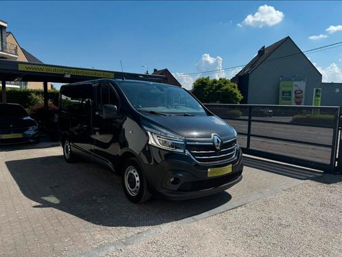 RENAULT TRAFIC * BTW INCL * 2.0 * DUB CAB * GPS * CC* 21047+, Auto's, Bestelwagens en Lichte vracht, Bedrijf, Te koop, ABS, Airbags