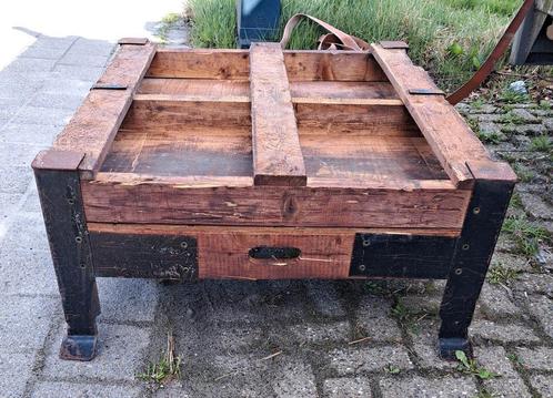 Kist kisten bakken industriele bakken decoratie, Antiek en Kunst, Curiosa en Brocante, Ophalen of Verzenden
