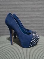 Steve Madden blauwe hoge hakken met studs maat 38, Vêtements | Femmes, Chaussures, Enlèvement ou Envoi, Porté, Bleu, Steve Madden