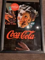 Coca cola spiegel, Ophalen of Verzenden, Gebruikt, Reclamebord