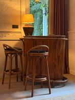 Vintage rotan barmeubel, Huis en Inrichting, Barren, Ophalen