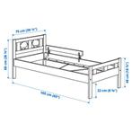 Ikea Kritter bedframe 70x160 cm, Ophalen, Matras