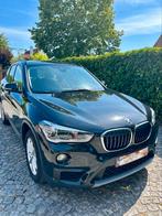 BMW X1 sDrive18i (automaat) - 2017, Auto's, Stof, Zwart, 5 zetels, 5 deurs