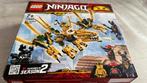 Lego Ninjago 70666 : le dragon d’or, Comme neuf, Lego