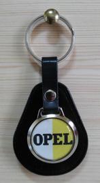 OPEL Sleutelhanger met logo . Zwart leer, Auto-onderdelen, Ophalen of Verzenden, Nieuw, Opel