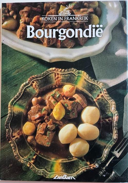 Bourgondië -  Koken in Frankrijk - Réné Emin - 1991, Boeken, Kookboeken, Zo goed als nieuw, Frankrijk, Ophalen of Verzenden