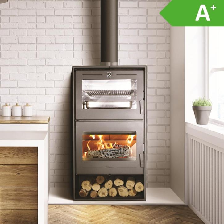 Houtkachel met Oven Altea, Huis en Inrichting, Overige Huis en Inrichting, Nieuw, Ophalen of Verzenden