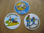 3 Oude Stickers Skateboarder Skate, Verzamelen, Stickers, Nieuw, Sport, Ophalen of Verzenden