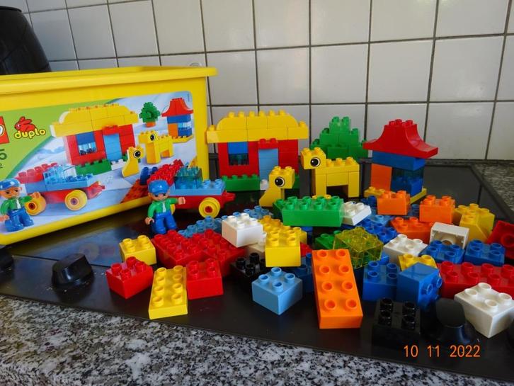 Duplo opbergdoos 5572*VOLLEDIG*NIEUWSTAAT*, Kinderen en Baby's, Speelgoed | Duplo en Lego, Duplo, Complete set, Ophalen of Verzenden