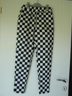 Broek met dambordpatroon, Kleding | Dames, Broeken en Pantalons, Overige kleuren, Ophalen of Verzenden, Zo goed als nieuw, Maat 36 (S)