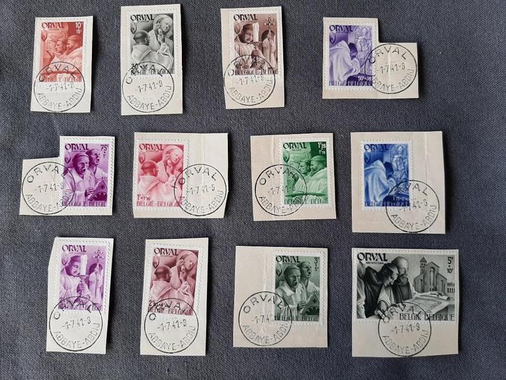Postzegel - Belgie - Vierde Orval "Monnikenreeks" - Gestempt, Postzegels en Munten, Postzegels | Europa | België, Gestempeld, 1e dag stempel