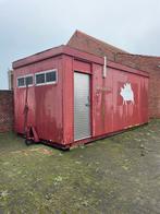 Kantoor/winkel/opslag container + frigo + airco, Ophalen