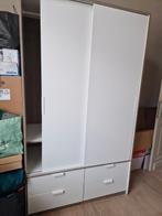 Kleerkast hangrek + lades, Ophalen, Zo goed als nieuw