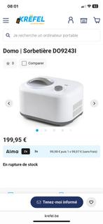 Sorbetiere prix neuf 199€, Animaux & Accessoires, Enlèvement ou Envoi, Neuf