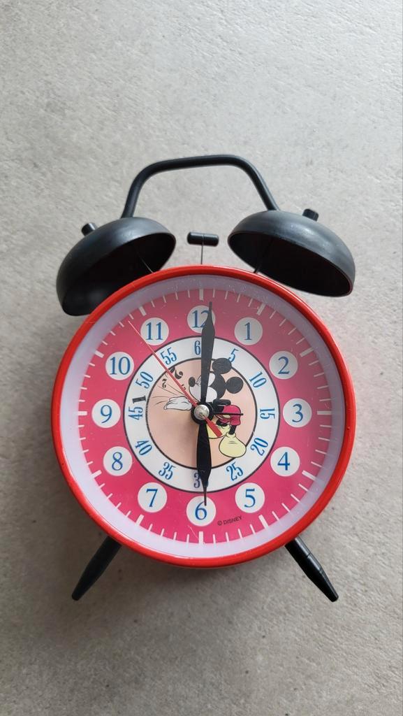 Wekker uit disneyland-winkel, Verzamelen, Disney, Gebruikt, Mickey Mouse, Ophalen of Verzenden
