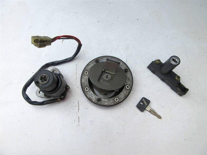 Yamaha FZ600 slotenslot contactslot tankdop slotset FZ 600, Motoren, Onderdelen | Yamaha, Gebruikt, Ophalen of Verzenden