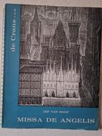 Partituur Jef Van Hoof Missa de Angelis uit 1961, Ophalen of Verzenden, Gelezen