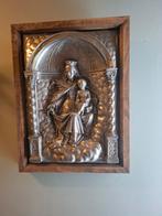 Madonna in tin met kind, Antiek en Kunst, Antiek | Religieuze voorwerpen, Ophalen