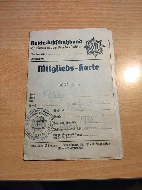 Reichsluftschutzbund, Collections, Objets militaires | Seconde Guerre mondiale, Armée de l'air, Enlèvement ou Envoi
