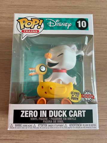 Funko Pop Train 10 Zero in duck cart (glows in the dark) beschikbaar voor biedingen