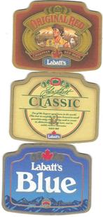 bierviltjes 3st Labatt's, Collections, Envoi