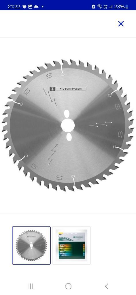 LAME SCIE CIRCULAIRE STEHLE Ø.300x3.2/2.2mm Z.36.Alt. - Al.3, Doe-het-zelf en Bouw, Gereedschap | Zaagmachines, Zo goed als nieuw
