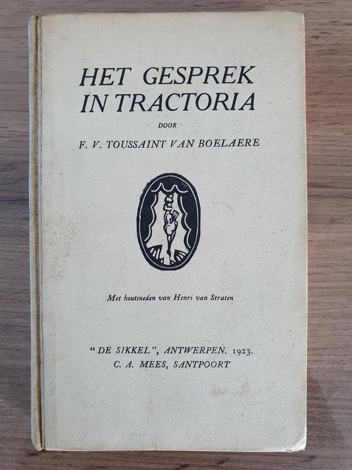 Het gesprek in Tractoria, Antiek en Kunst, Antiek | Boeken en Manuscripten, Ophalen of Verzenden