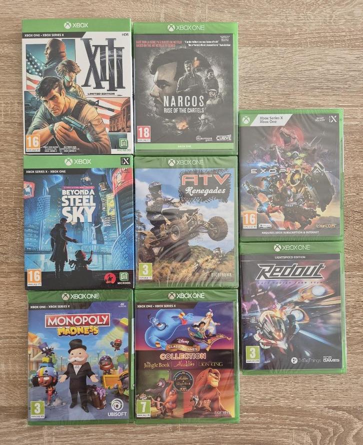 Jeux XBOX ONE - XBOX SERIES X NEUFS, Games en Spelcomputers, Games | Xbox Series X en S, Nieuw, Ophalen of Verzenden