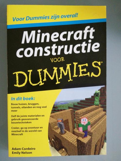 Adam Cordeiro - Minecraft constructie voor Dummies, Boeken, Informatica en Computer, Zo goed als nieuw, Ophalen of Verzenden