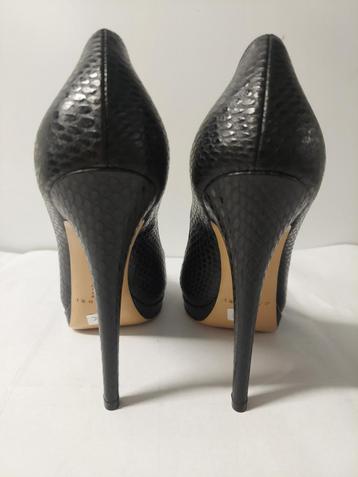 308C* Casadei - sexy escarpins noirs high heels (38)