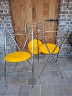 Mooie vintage Yamakado design stoelen in warm geel, Huis en Inrichting, Stoelen, Ophalen
