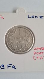 LEOPOLD II - 1Fr 1909 fr (zonder punt) - PR, Enlèvement ou Envoi, Monnaie en vrac