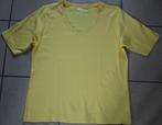 Gele dames T-shirt merk M.X.O. - maat XL - OPRUIM, Kleding | Dames, T-shirts, MXO, Ophalen of Verzenden, Zo goed als nieuw, Maat 46/48 (XL) of groter
